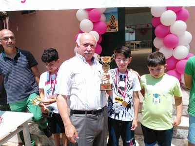 Üçüncülük Kupa ve Madalyası Yusuf Can Başer'in - fotoğraf