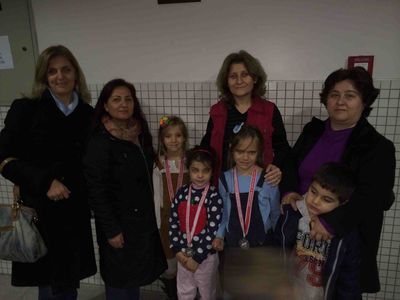 Yağmur ve Irmak 7 Yaş Kızlar Kategorisinde 6. ve 7. oldu - fotoğraf
